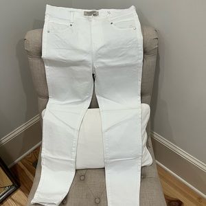 Liverpool white ankle skinny